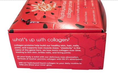 Liquid Collagen – Watermelon &amp; Chill™ On-the-Go Box (30 Packets)-FULL BODY IMPACT
