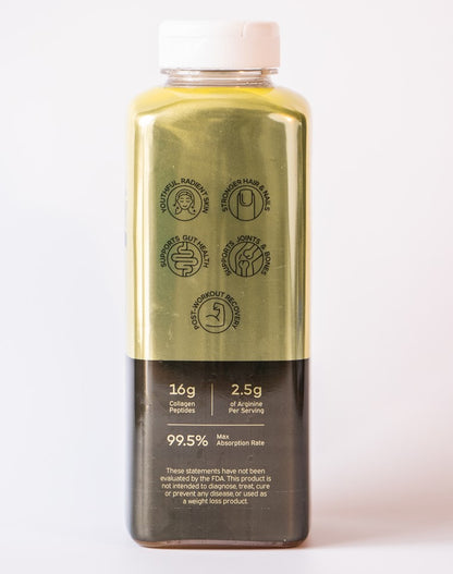 GOLD EDITION Liquid Collagen – Apple 15oz Bottle-FULL BODY IMPACT