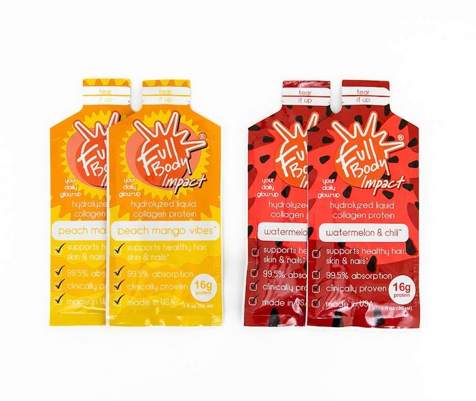 Liquid Collagen Flavor Sampler – 1oz Packets (2 of Each Flavor)-FULL BODY IMPACT