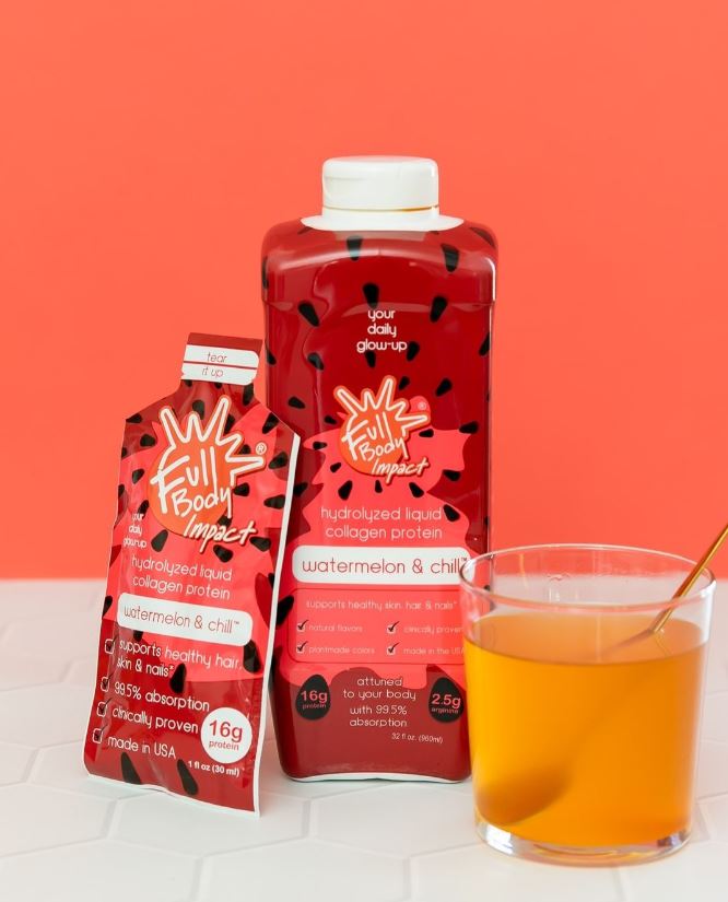 Liquid Collagen – Watermelon & Chill™ On-the-Go Box (30 Packets)-FULL BODY IMPACT
